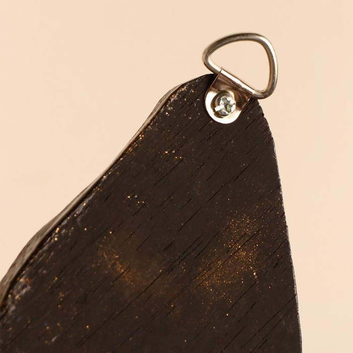 Панно дерево "Геккон" 48х12,5х1,1 см