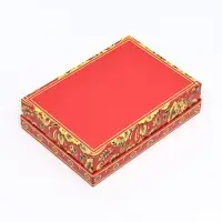 Коробка картонная без окна &laquo;Роспись&raquo;, 21&times;15&times;7 см