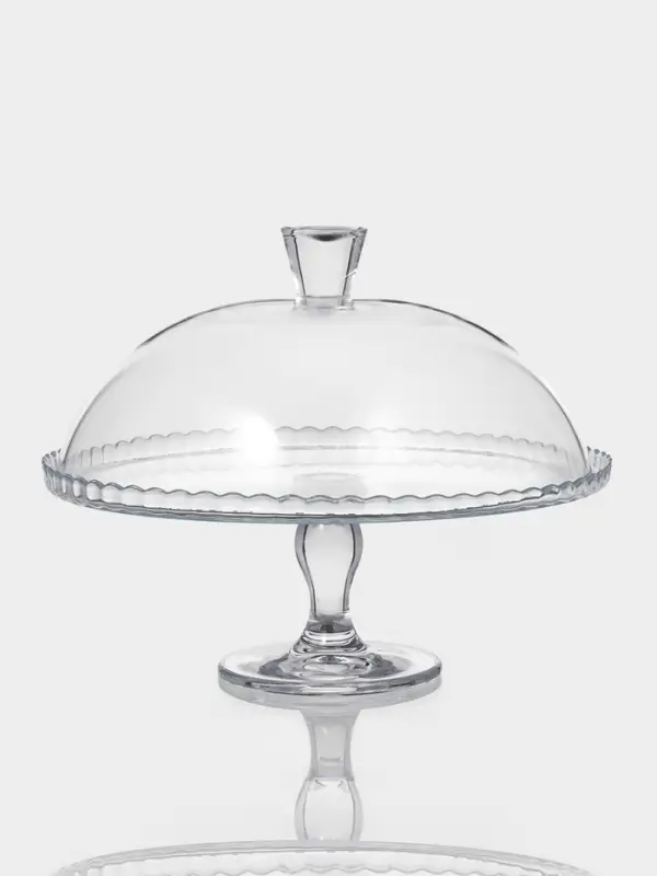 Блюдо для торта с крышкой на ножке 322 мм Патиссери
