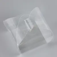 Складная прозрачная коробка из PVC, для упаковки подарков, 4.5&times;4.5&times;4.5 см