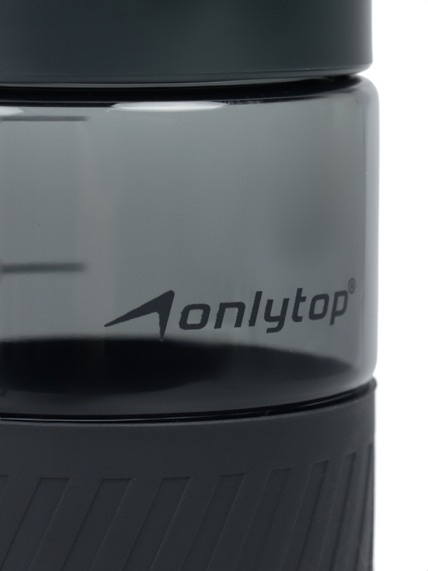 Бутылка для воды Onlytop, 850 мл, цвет черный