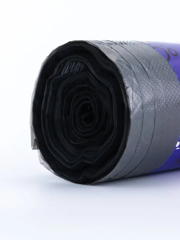 Мешки для мусора 120 л, 12 мкм, ПНД, 30 шт, цвет черный