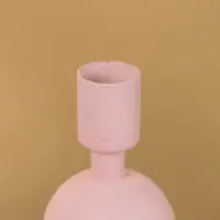 Подсвечник на 1 свечу "Зефир" с 2 сферами 8,5х8,5х18 см