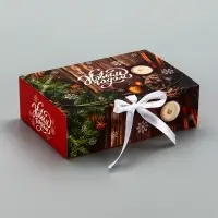 Складная коробка подарочная &laquo;Праздничный вечер&raquo;, 16 &times; 11,5 &times; 5 см