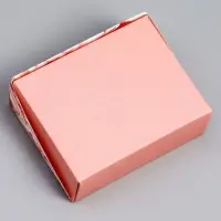 Коробка складная &laquo;Пионы&raquo; 10&times;8&times;3.5 см