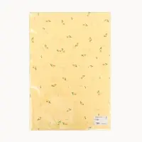 Бумага упаковочная тишью, &laquo;Цветы&raquo;, желтый, 50 см &times; 70 см 17 грамм
