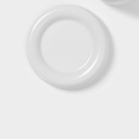 Чайная пара Доляна &laquo;Зефир&raquo;, 350 мл, керамика, белая