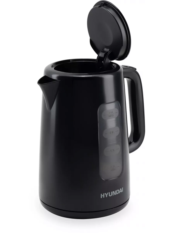 Чайник HYK-P2501 2,5л 2200Вт черный (пластик)