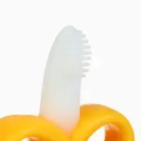 Набор силиконовых прорезывателей для зубов &laquo;Банан, погремушка&raquo;, 2 шт., Крошка Я