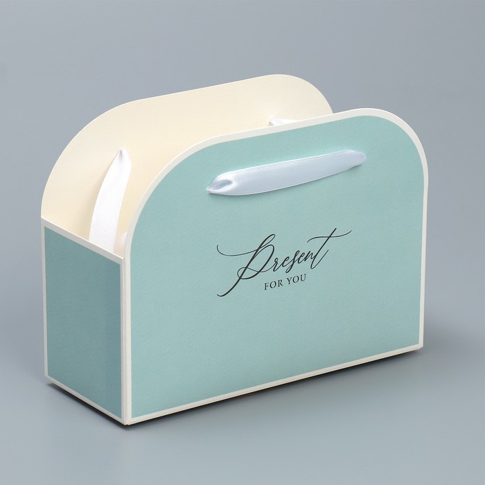 Переноска для цветов складная &laquo;Тиффани&raquo;, 17 &times; 13 &times; 7 см