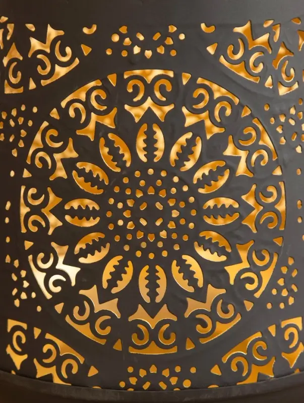 Подсвечник &laquo;Ажур&raquo;, 21.5&times;21.5&times;30.5 см, металл