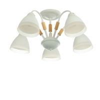 Люстра "Нельсен" 5хЕ27 40Вт белый 57х57х25 см