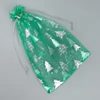 Мешочек подарочный органза &laquo;Исполнения желаний&raquo;, 20 х 30 см +/- 1.5 см