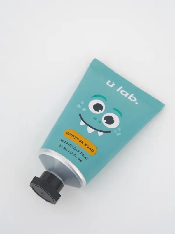 Лосьон для тела детский &laquo;Монстрики&raquo;, аромат шипучая кола, ULAB