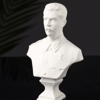 Набор бюстов на подносе, 20х10х15 см, белый