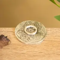 Подставка под благовония "Полумесяц" алюминий  5,5 см