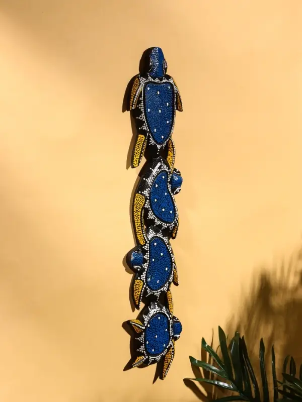 Панно настенное "Морские черепашки" 15х1,1х50 см