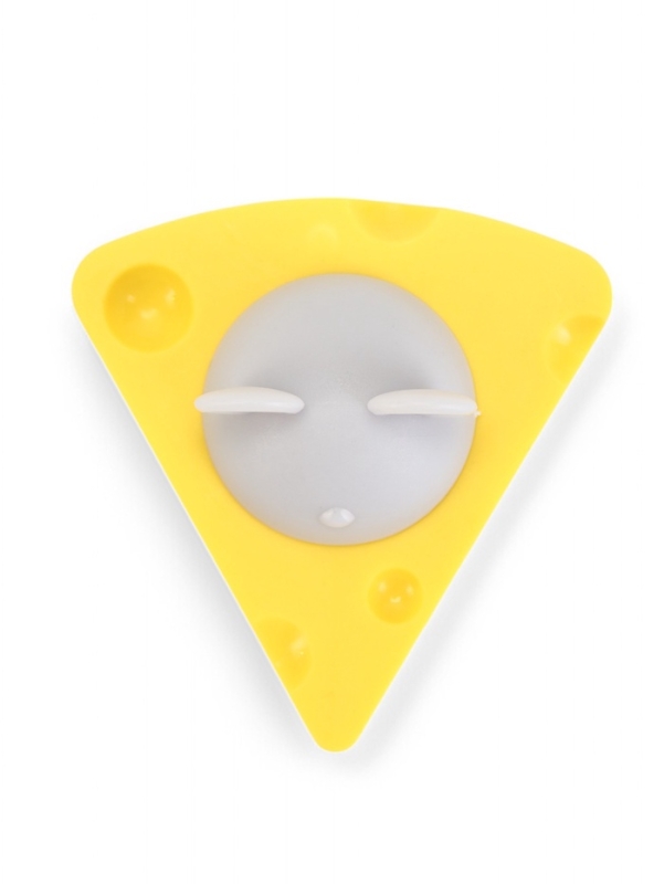 Игрушка для кошек из кошачьей мяты "Сыр" на основании, 5 х 4 см