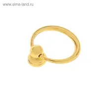 Ручка-кнопка ТУНДРА РК109, цвет золото