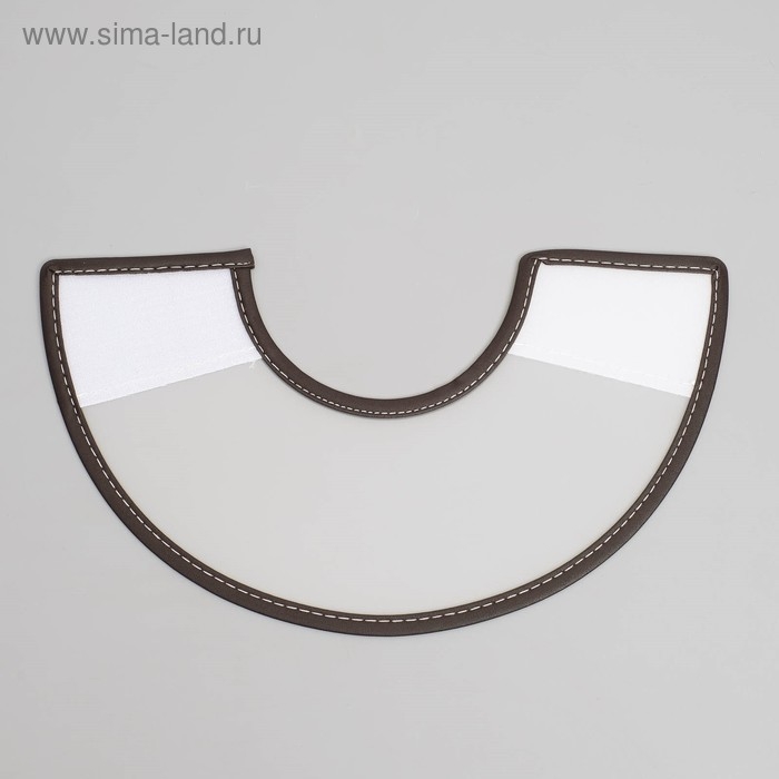 Ветеринарный воротник "Пижон" №2, обхват шеи 17 см, высота 10,5 см