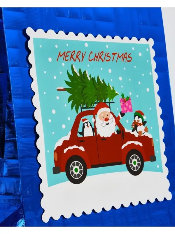 Набор подарочных пакетов &laquo;Новый год&raquo;, 2 шт,  25,4 &times; 30,5 &times; 12,7 см