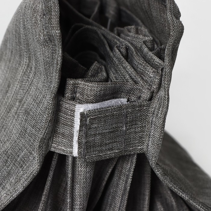 Органайзер для хранения белья Доляна, 11 ячеек, 35&times;14&times;13 см, цвет серый