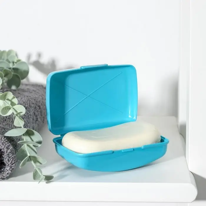 Мыльница &laquo;Дорожная&raquo;, 10&times;6,8&times;4,4 см, МИКС