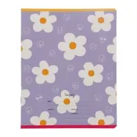 Тетрадь 18 листов в линию "Девочки", обложка мелованный картон, блок офсет, МИКС