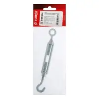 Талреп крюк-кольцо ТУНДРА krep, DIN1480, М6, оцинкованный 1 шт.