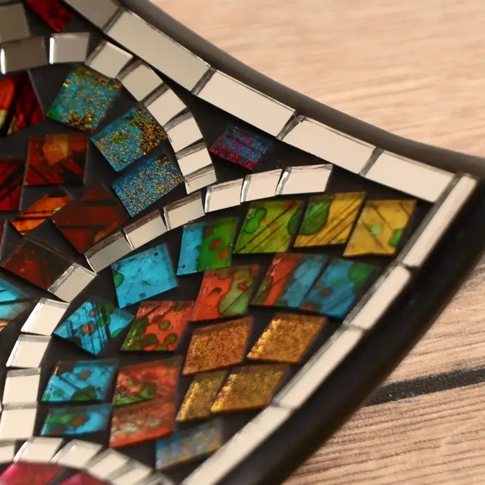 Тарелка декоративная 20х20х5 см, керамика