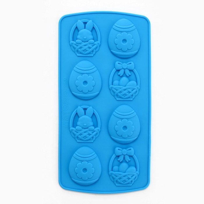 Силиконовая форма для выпечки на Пасху &laquo;Пасхальная композиция&raquo;, 10.6 х 20.7 см