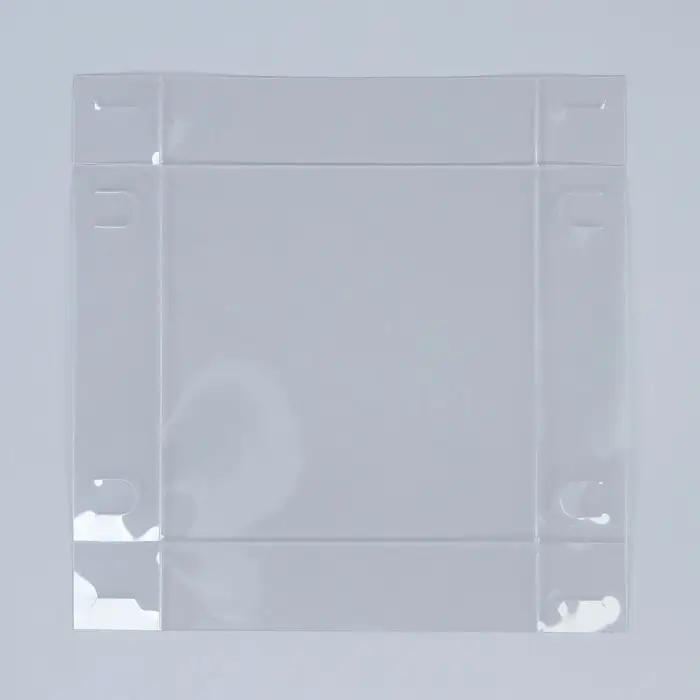 Коробка для печенья, кондитерская упаковка с пластиковой крышкой, Present, 10.5 х 10.5 х 3 см