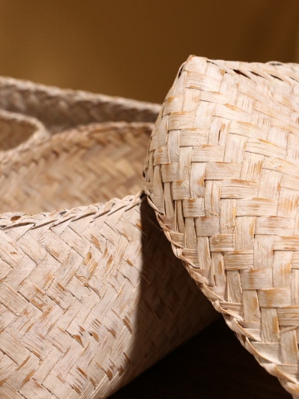 Набор плетеных корзин "Энди" 28.5х28.5х18.5 см