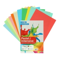 Бумага цветная А4, 24 листа, 12 цветов "Для офисной техники", 80 г/м&sup2;