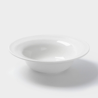 Тарелка глубокая Hanna Kn&ouml;vell, d=24.8 см, фарфор, белая