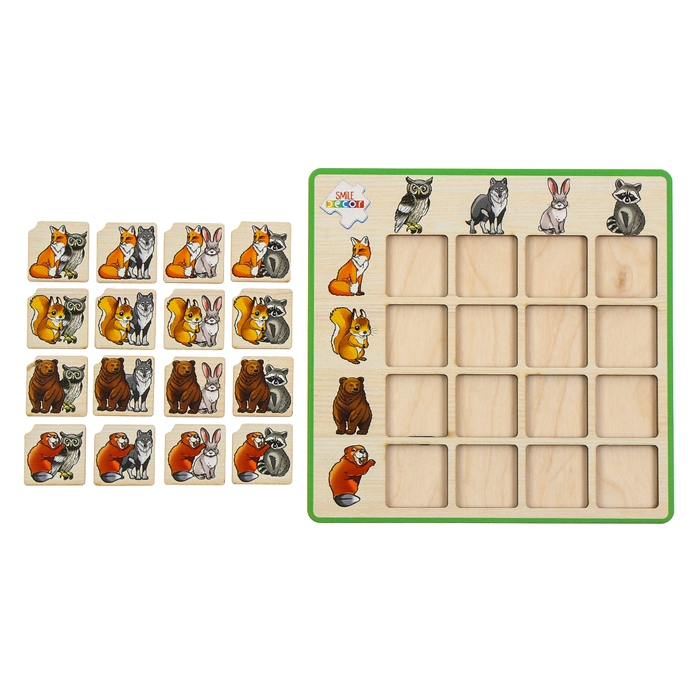 Головоломка &laquo;Лесные соседи&raquo;