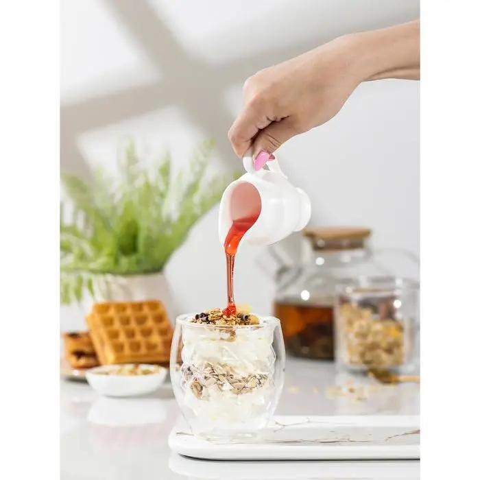 Стакан с двойными стенками Magistro &laquo;Дуо&raquo;, Ананас, 250 мл, 8,5&times;8,5&times;9 см