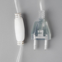 Светодиодная фигура &laquo;Звёзды серебристые&raquo; 20, 25, 30 см, металл, 220 В, свечение тёплое белое