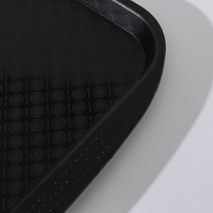 Поднос, 49&times;35 см, цвет чёрный