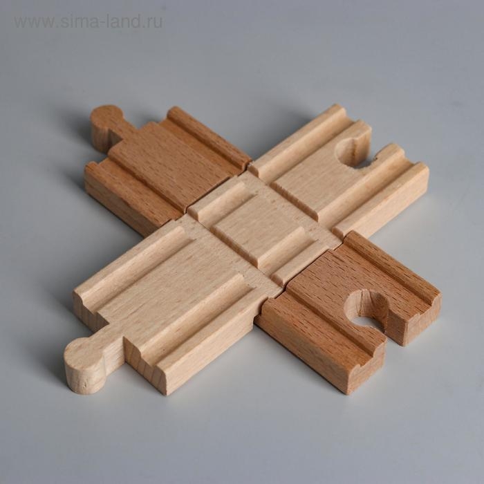 Деталь для ж/д &laquo;Перекрёсток&raquo;, размер 10,8&times;10,8&times;1,2 см