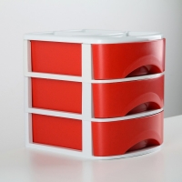 Мини-комод 3-х секционный &laquo;Минибокс-3&raquo;, цвет МИКС