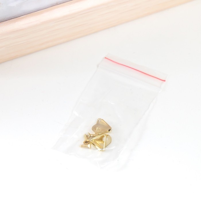 Ключница "Белоснежные цветы" молочный дуб 17х22 см