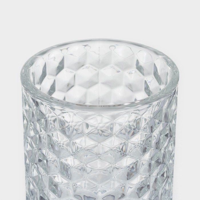 Конфетница стеклянная &laquo;Богема. Бантик&raquo;, 9,5&times;20 см