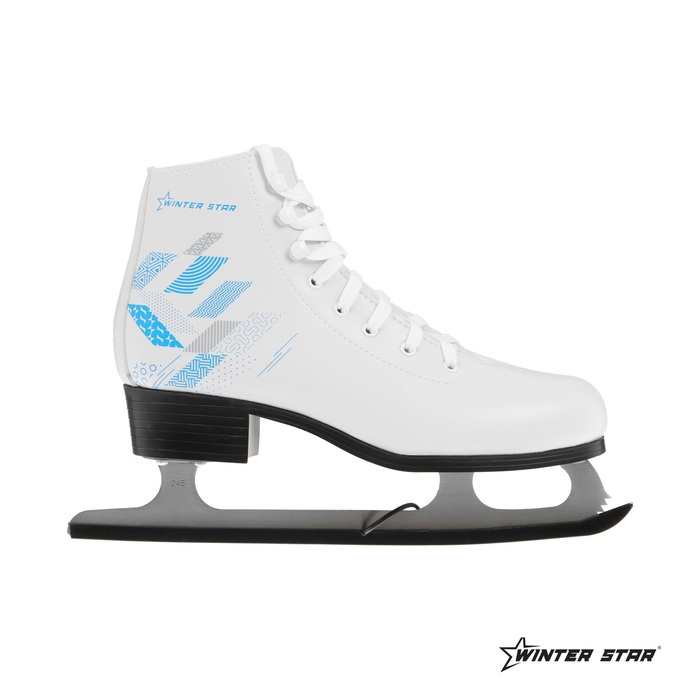 Коньки фигурные Winter Star &laquo;Узор&raquo;, р. 40
