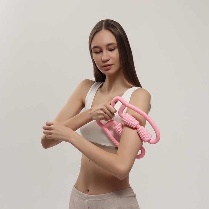 Массажёр универсальный, 24,3 &times; 19,2 см, цвет МИКС