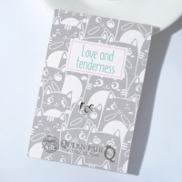 Брошь &laquo;Кошка грациозная&raquo;, цвет зелёный в чернёном серебре