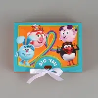 Коробка подарочная &laquo;Смешарики&raquo;, 16,5 х 12 х 5 см