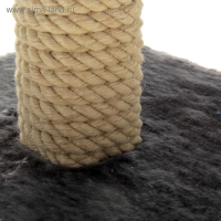 Когтеточка "Пальма", искусственный мех, 31 х 31 х 45 см,  микс цветов