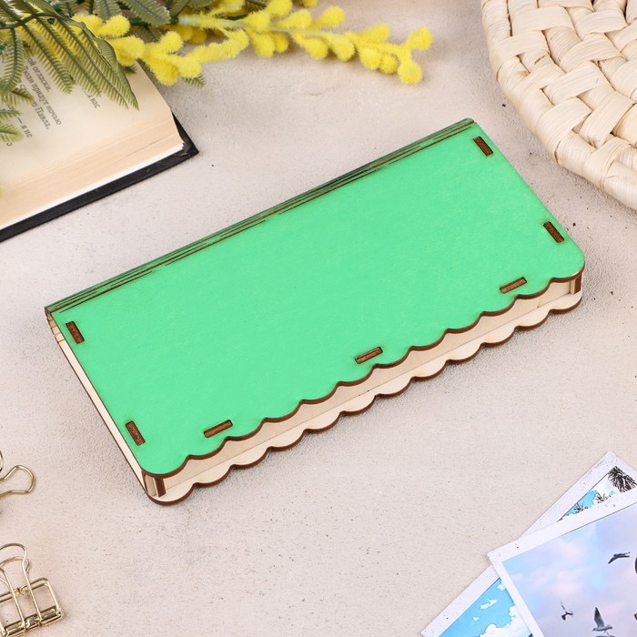 Купюрница &laquo;С Юбилеем&raquo;, 17x9,5x2,5 см, зелёная