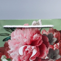 Пакет подарочный ламинированный горизонтальный, упаковка, &laquo;Самой прекрасной&raquo;, ML 21 х 25 х 8 см